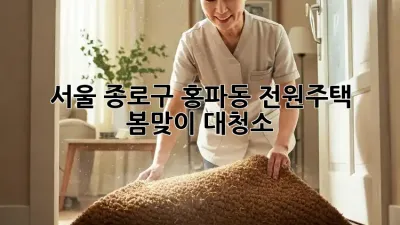 서울 종로구 홍파동 전원주택 봄맞이 대청소! ✨